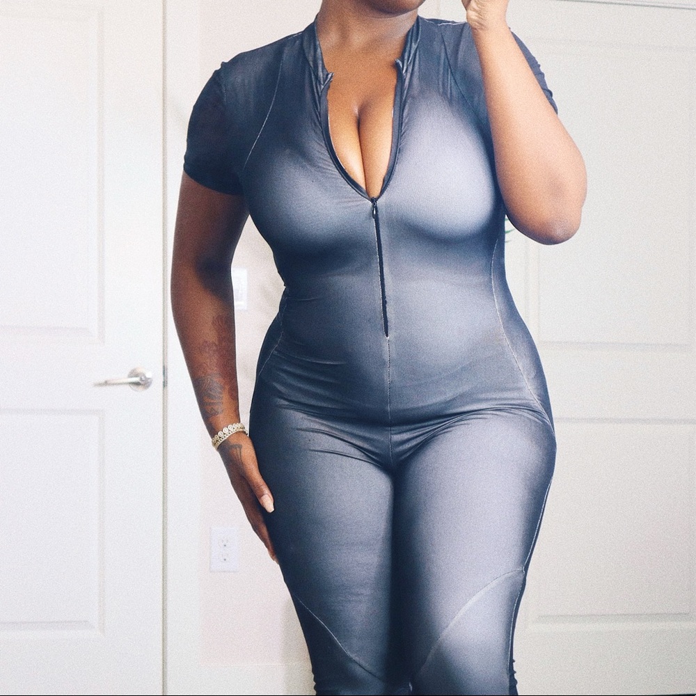 Mesh jumpsuit - Picture 4 of 4